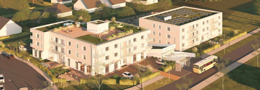 Immobilienprojekt Vitalquartier Elstal in Berlin - Generalunternehmer: Mastiok Bau