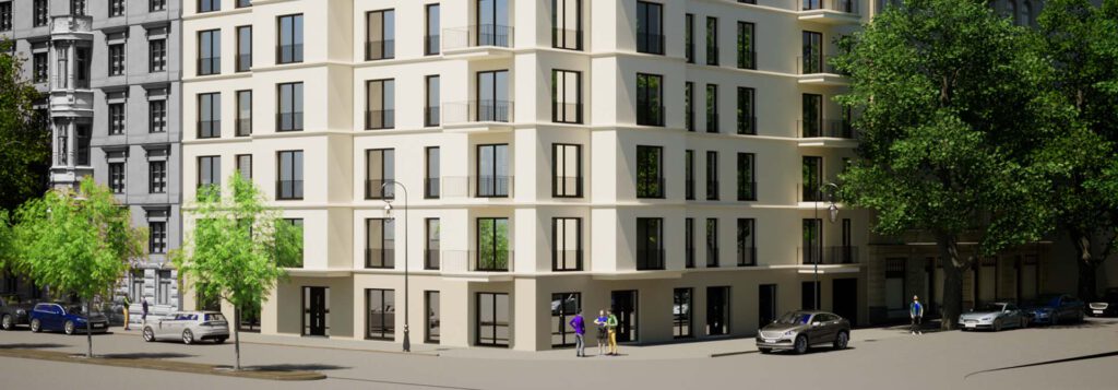 Immobilienprojekt Wextraße in Berlin, Generalunternehmer: Mastiok Bau