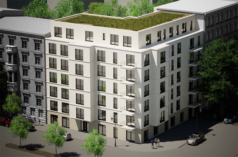 Immobilienprojekt Wextraße in Berlin, Generalunternehmer: Mastiok Bau