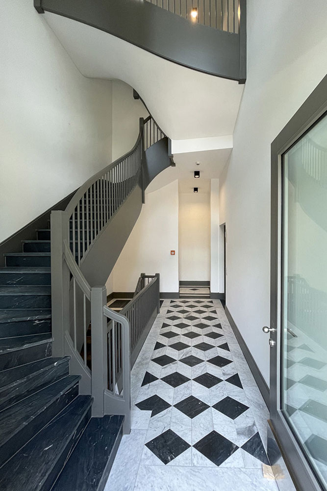 Innentreppe - Projekt Max-Eyth-Straße Berlin - Generalunternehmer Mastiok Bau