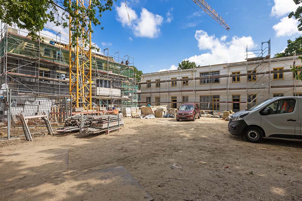 Bauprojekt Palais Stahnsdorf in Berlin - Generalunternehmer: Mastiok Bau