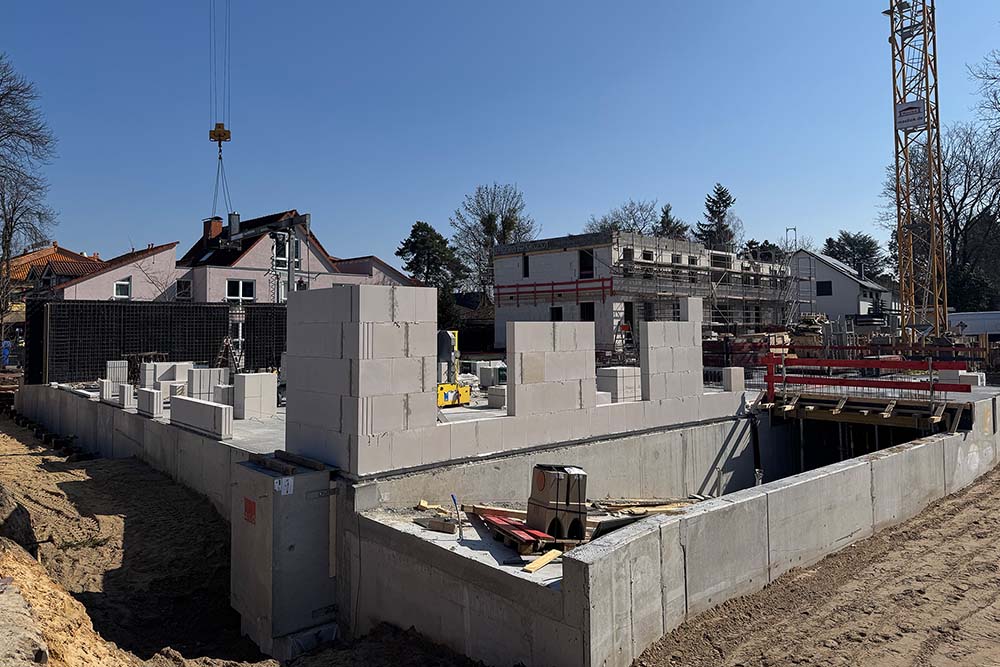 Bauprojekt Palais Stahnsdorf in Berlin - Generalunternehmer: Mastiok Bau