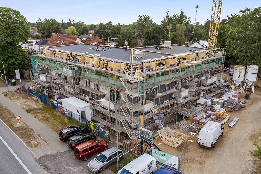 Bauprojekt Palais Stahnsdorf in Berlin - Generalunternehmer: Mastiok Bau