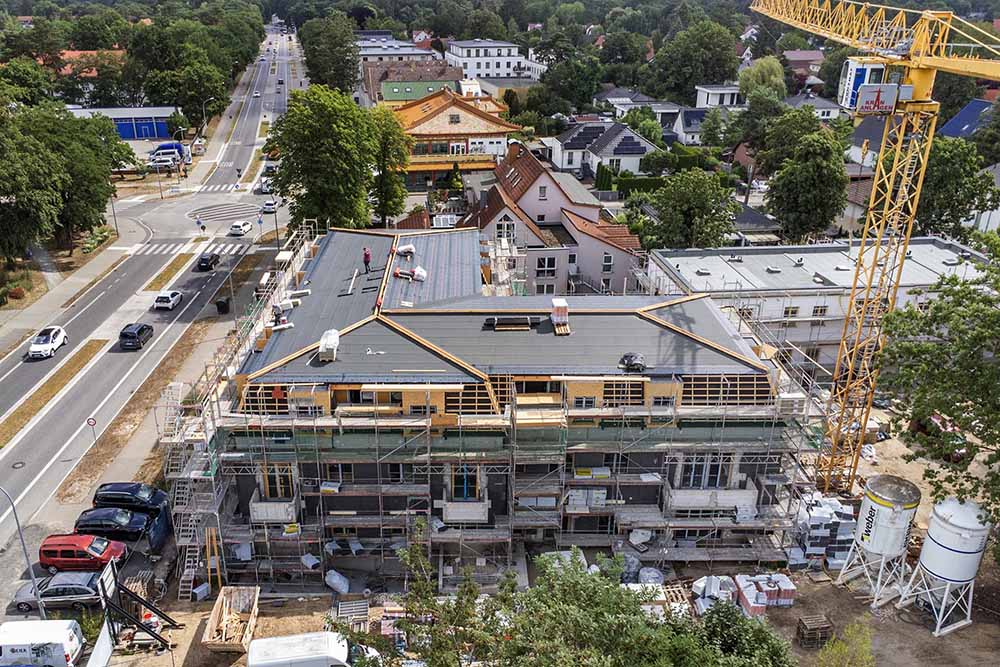 Bauprojekt Palais Stahnsdorf in Berlin - Generalunternehmer: Mastiok Bau
