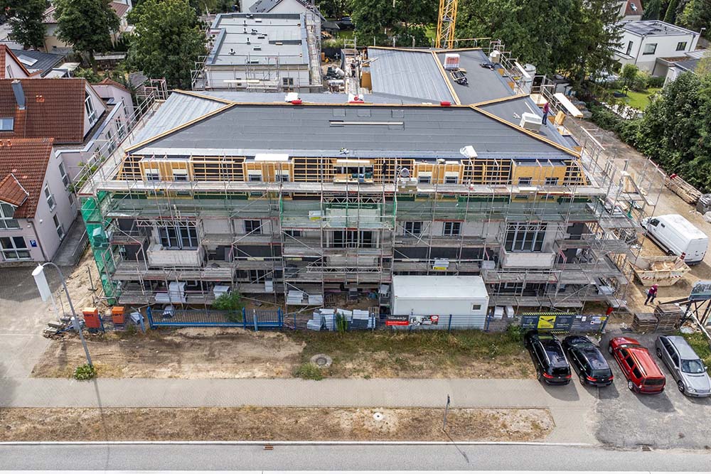 Bauprojekt Palais Stahnsdorf in Berlin - Generalunternehmer: Mastiok Bau