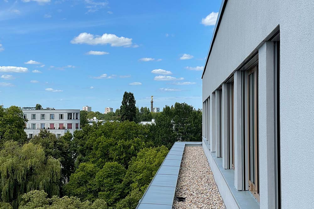 Rohbau-Projekt Berlin-Kreuzberg von Mastiok Bau - Blick vom Dach