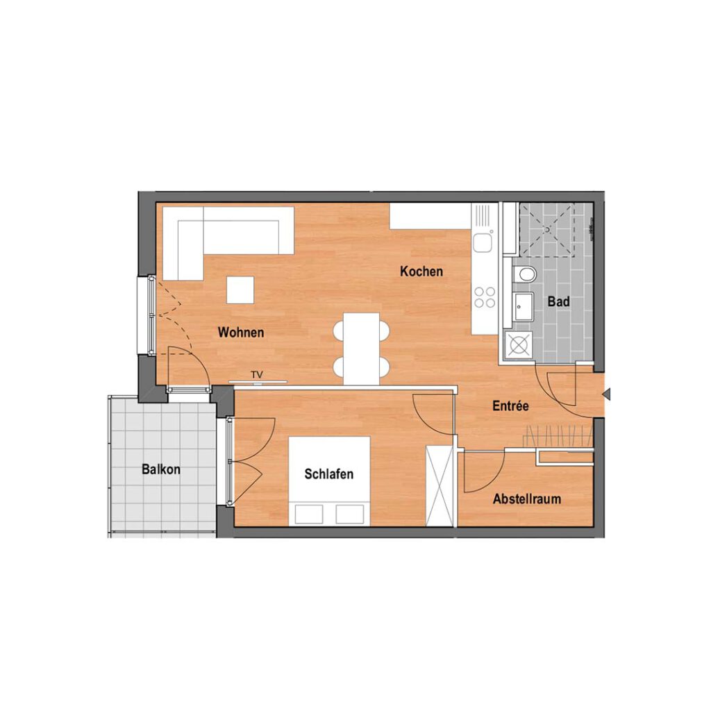 Grundriss Mastiok Bau - Projekt Vitalquartier Elstal