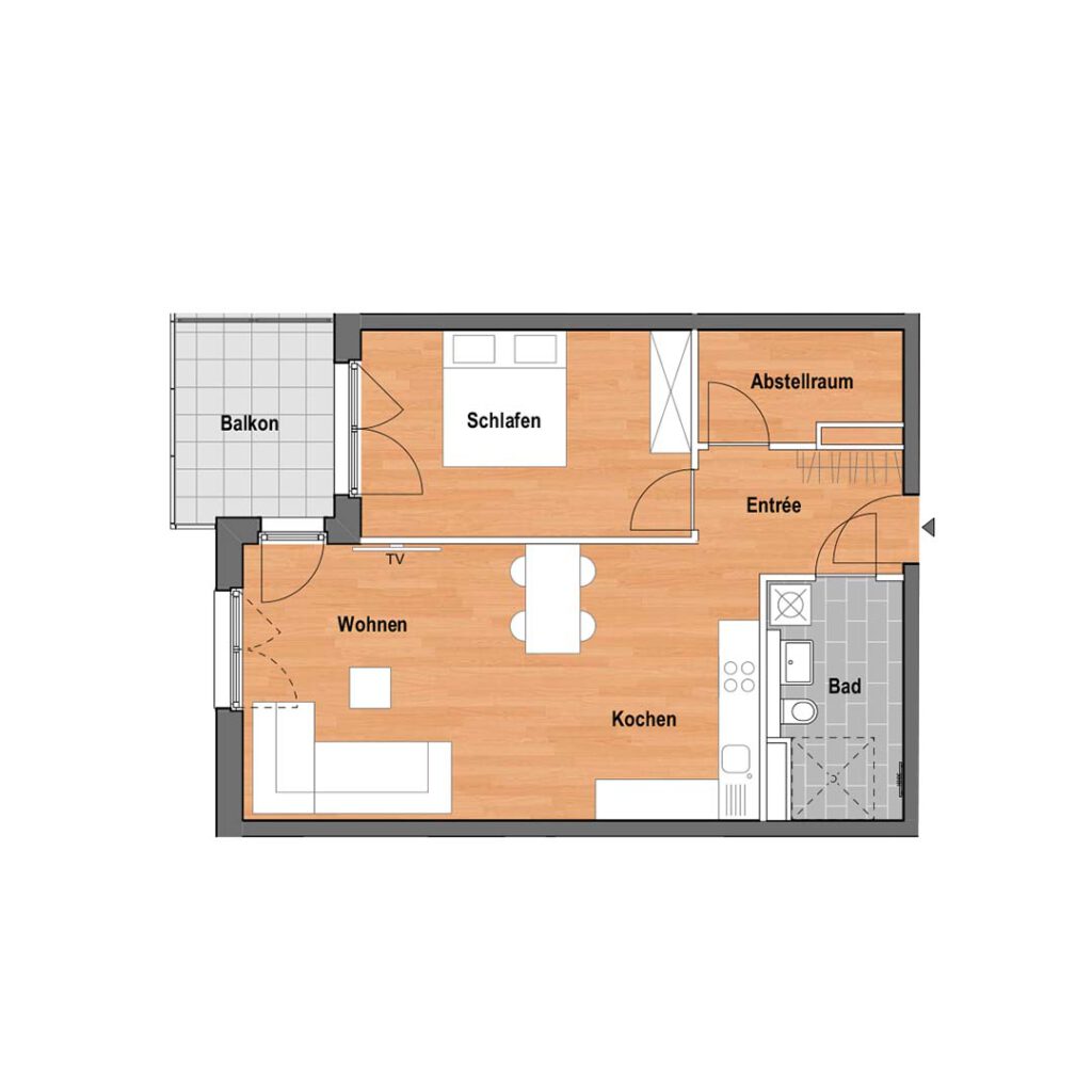 Grundriss Mastiok Bau - Projekt Vitalquartier Elstal