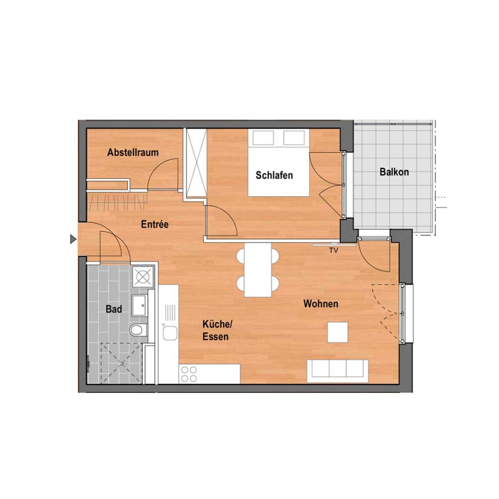Grundriss Mastiok Bau - Projekt Vitalquartier Elstal