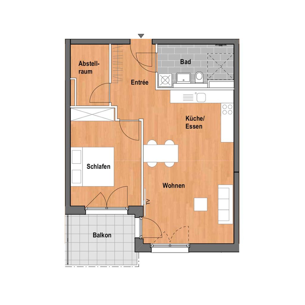 Grundriss Mastiok Bau - Projekt Vitalquartier Elstal