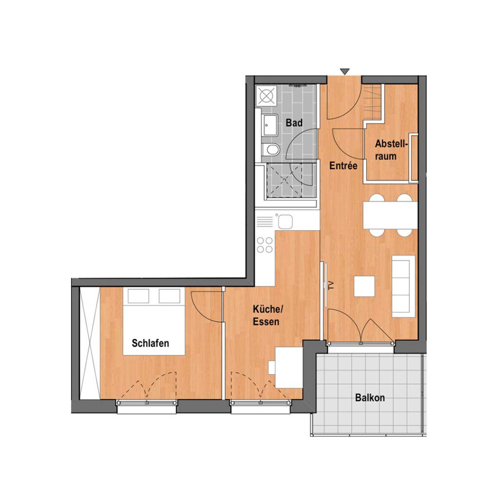 Grundriss Mastiok Bau - Projekt Vitalquartier Elstal