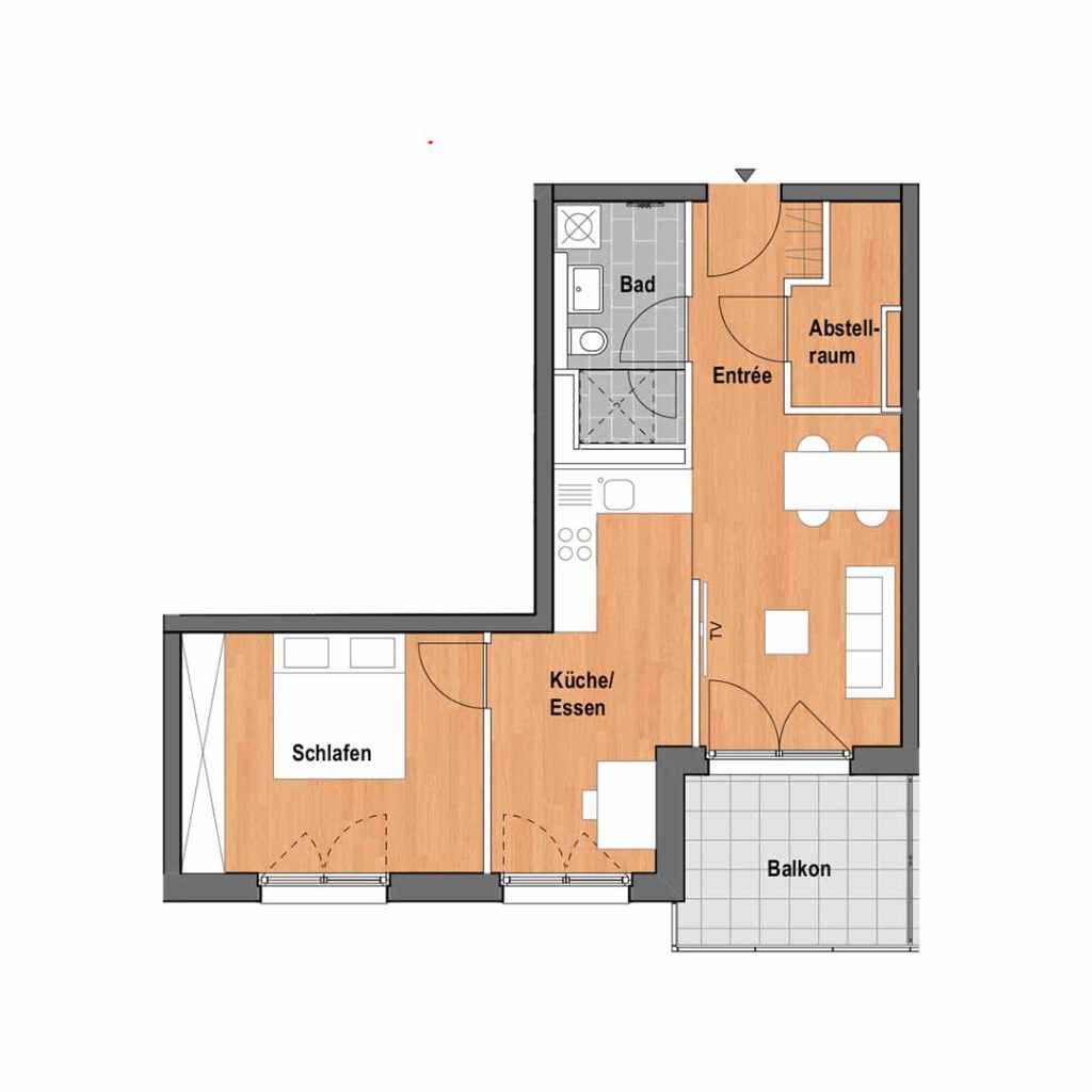 Grundriss Mastiok Bau - Projekt Vitalquartier Elstal