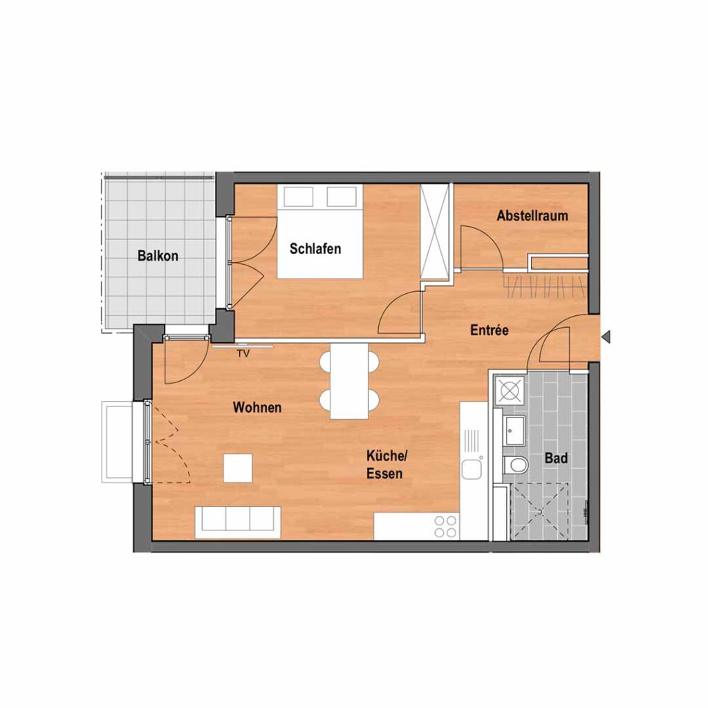 Grundriss Mastiok Bau - Projekt Vitalquartier Elstal