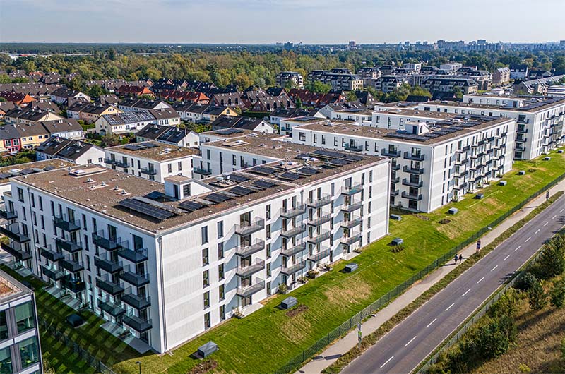 Bauprojekt Nine West Living in Berlin - Generalunternehmer: Mastiok Bau