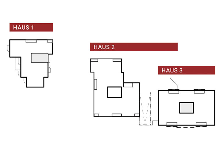Immobilienprojekt Vitalquartier Elstal, Übersichtsplan Häuser - Mastiok Bau Berlin